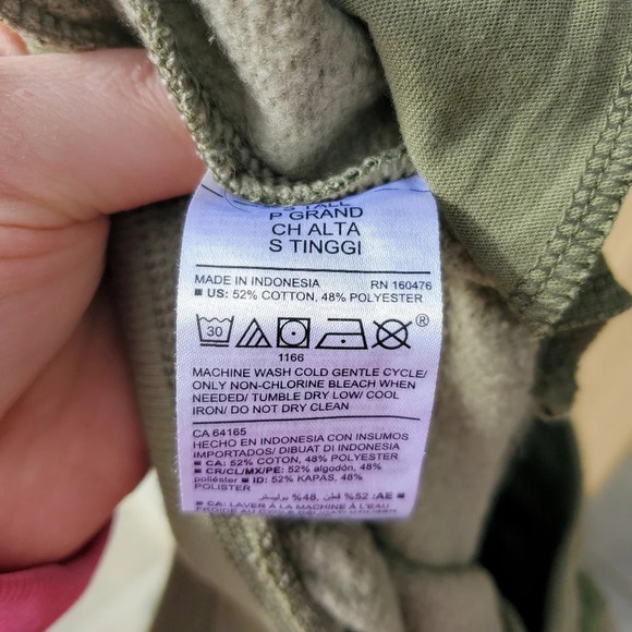 Old Navy Women's Green Camo Joggers Size Small Tall - Picture 7 of 15